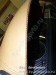 Перетяжка торпедо кожей Passat CC