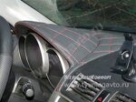 Перетяжка торпедо кожей Mazda